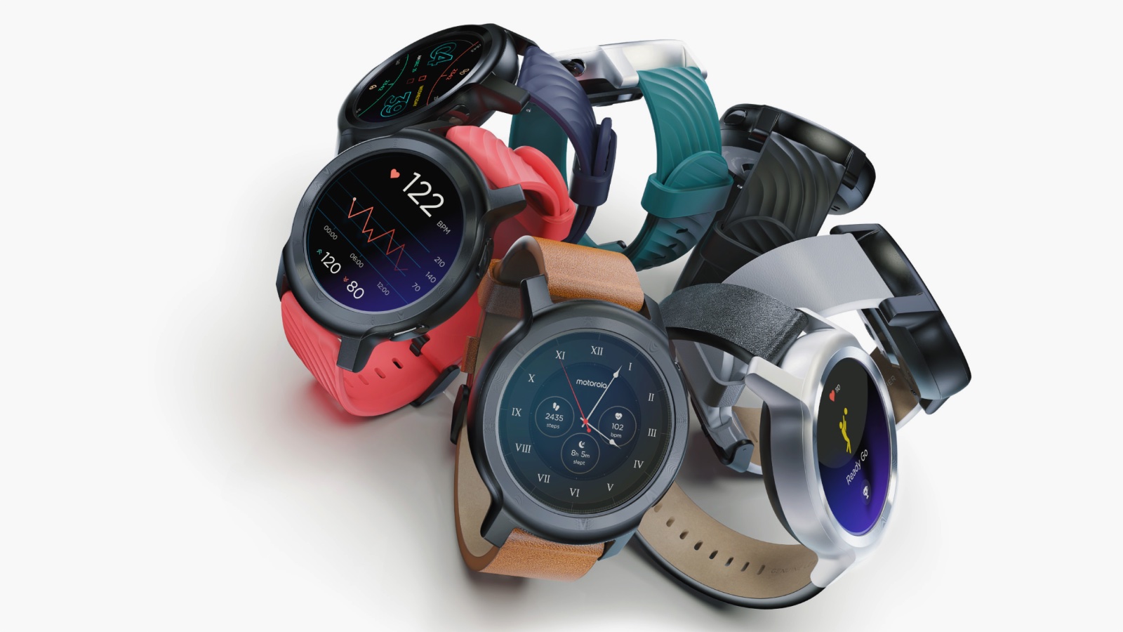 Motorola Moto Watch 100 - smart hodinky so 14-dňovou výdržou