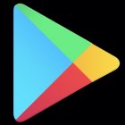 Google Play black icon