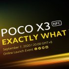 Poco X3 príde 7. septembra 2020