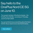 OnePlus Nord CE 5G bude mať premiéru 10. júna