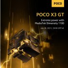 Poco X3 GT dostane čipset Dimensity 1100 a 65 W nabíjanie