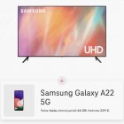 Samsung 50'' TV + Samsung Galaxy A22 5G - nová dvojička v Telekome