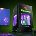 Heineken navrhol unikátny herný počítač so zabudovanou chladničkou na pivo