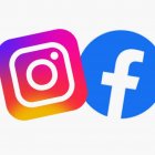 Instagram a Facebook logo
