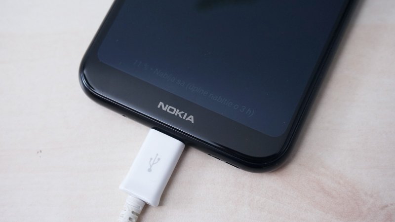 Nokia 4.2 - informácia o nabíjaní