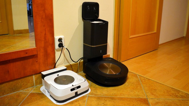iRobot Roomba S9+ a Braava Jet m6