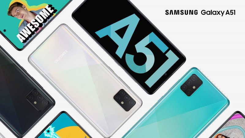 Samsung Galaxy A51 press image