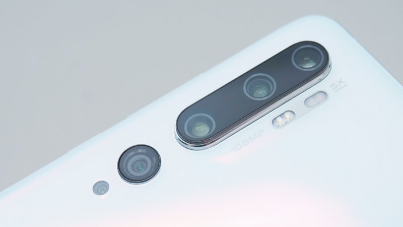 Xiaomi Mi Note 10 Pro - päť objektívov v zadnej stene