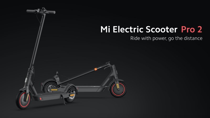 Xiaomi Mi Electric Scooter Pro 2 press image