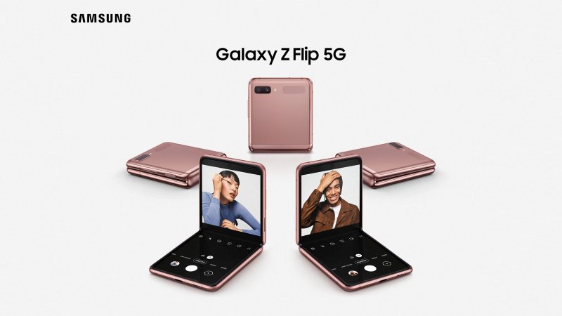 Samsung Galaxy Z Flip 5G press image