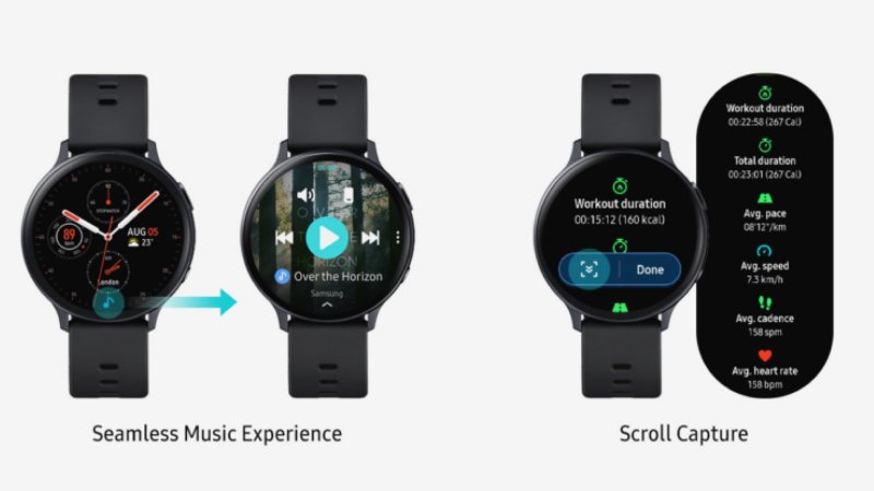 Samsung Galaxy Watch Active 2 aktualizácia