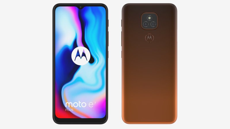 Motorola Moto E7 Plus press image