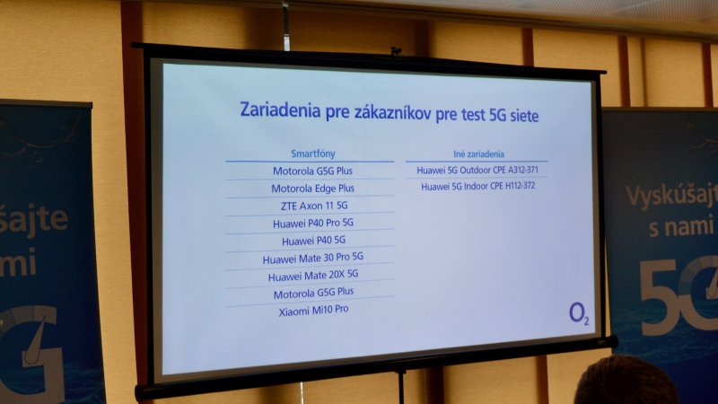O2 spustilo v Bratislave komerčný test 5G siete