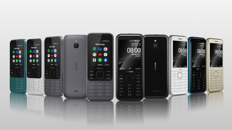 Nokia 6400 4G a 8000 4G press image