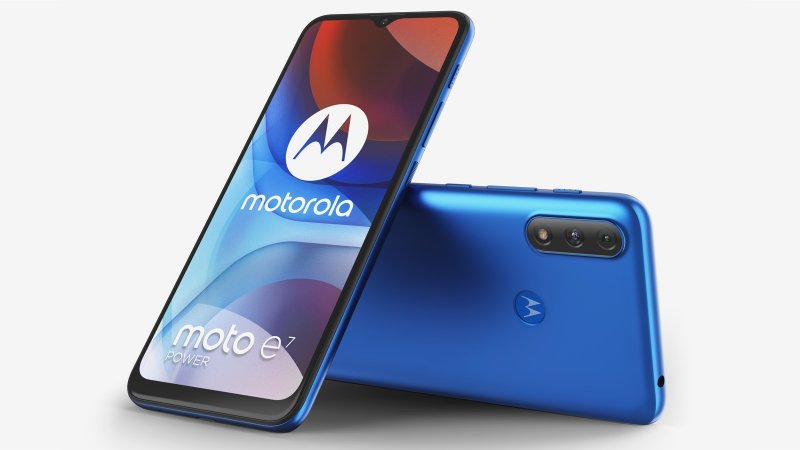 Motorola Moto E7 Power press image