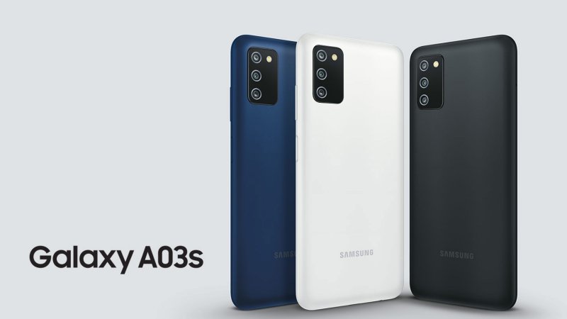 Samsung Galaxy A03s press image