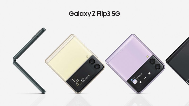 Samsung Galaxy Z Flip3 5G press image