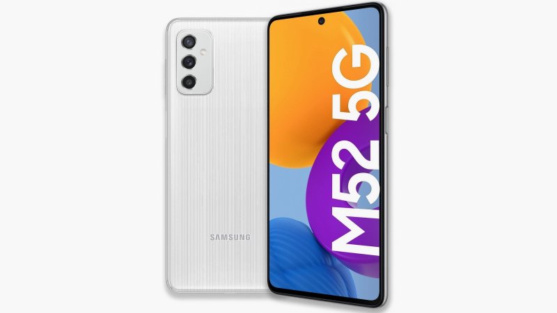 Samsung Galaxy M52 5G press image