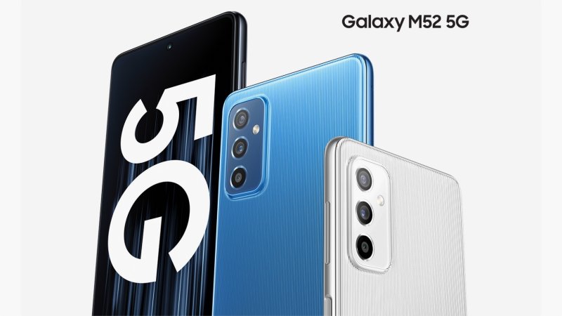 Samsung Galaxy M52 5G press image