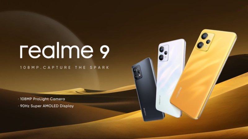 Realme 9 4G press image