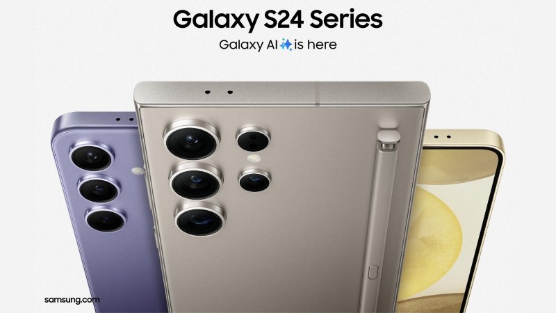 Samsung Galaxy S24 séria press image