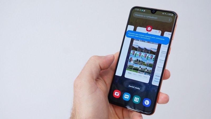 Samsung Galaxy A40 nedávne aplikácie