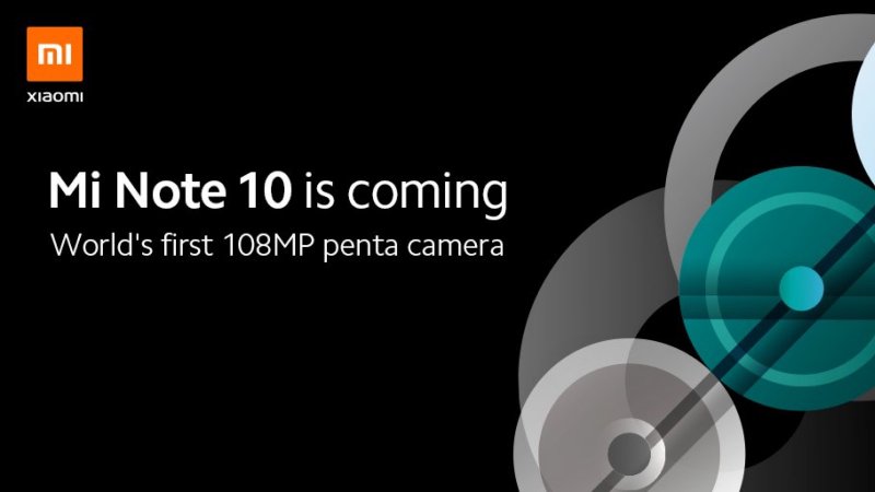 Xiaomi Mi Note 10 teaser