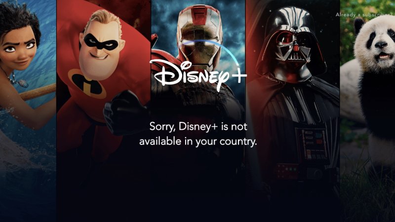 Disney+ zatiaľ nie je na Slovensku dostupné