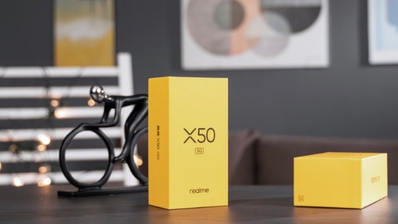 Realme X50 5G produktové balenie