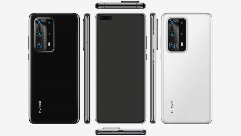 Huawei P40 render