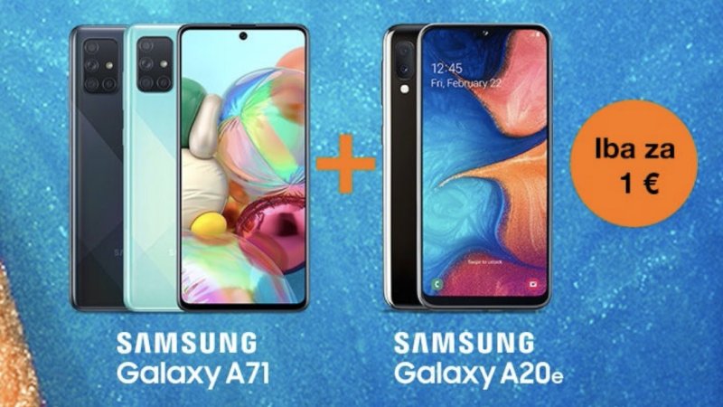 Orange dvojičková akcia na Samsung Galaxy A71