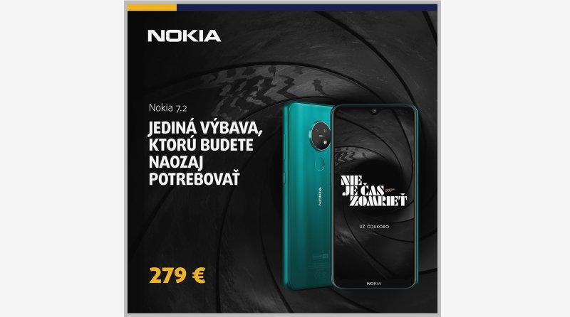 Nokia 7.2 s lístkami do kina