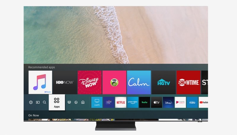 Apple Music na smart TV Samsung