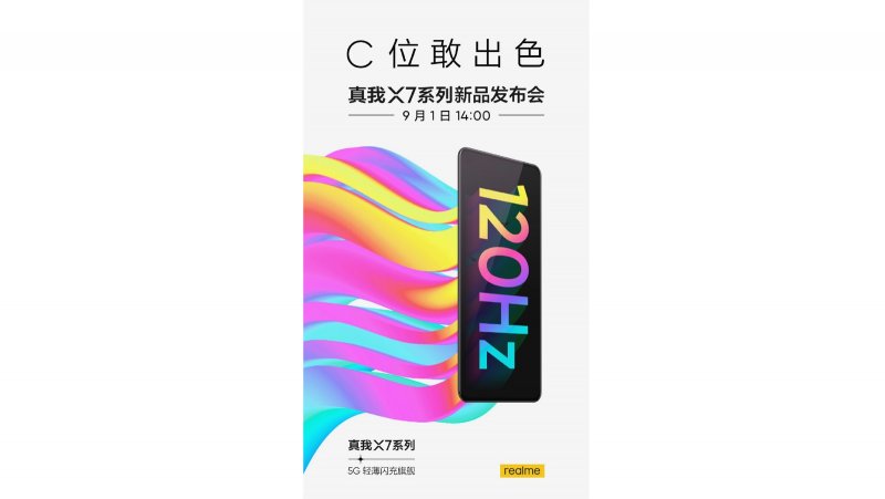 Realme X7 Pro dostane 120 Hz displej