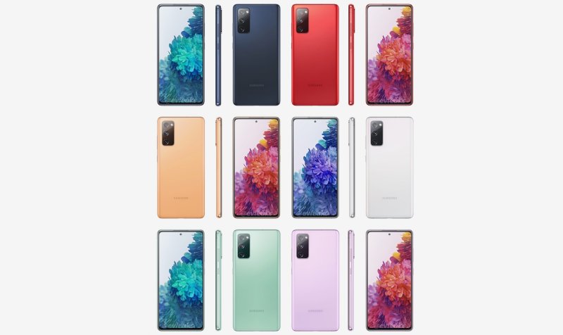 Samsung Galaxy S20 FE render