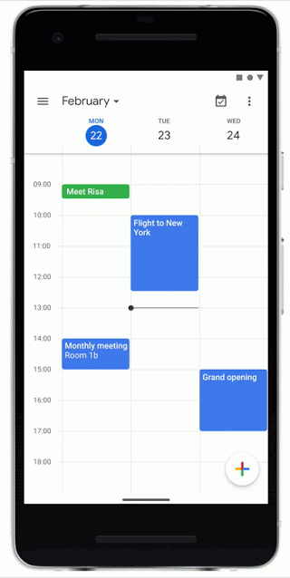 Google Kalendár s integrovanými úlohami