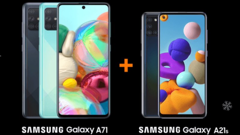 V Orangei získate k Samsungu Galaxy A71 druhý Samsung Galaxy A21s za 1 euro
