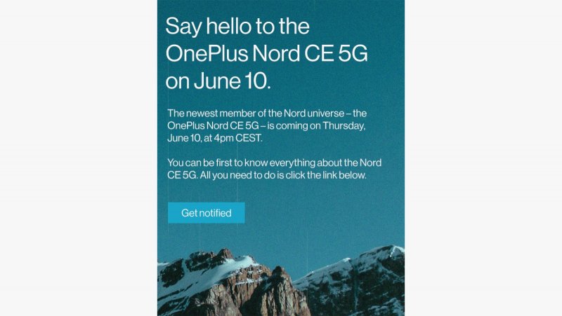 OnePlus Nord CE 5G bude mať premiéru 10. júna