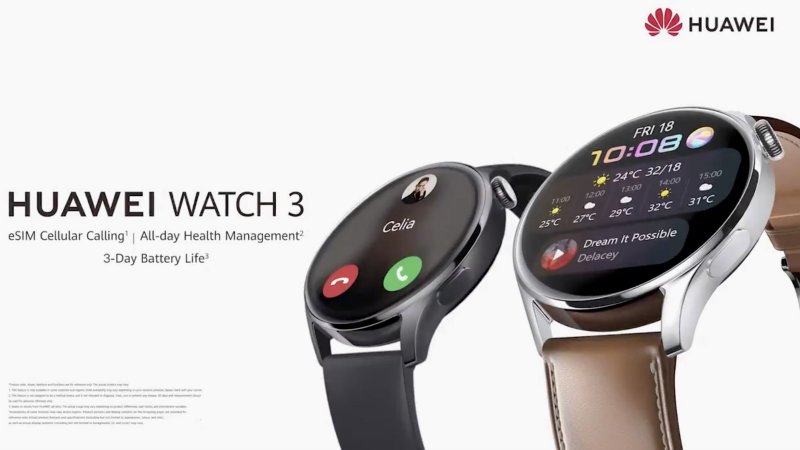 Huawei Watch 3 sa odhaľujú