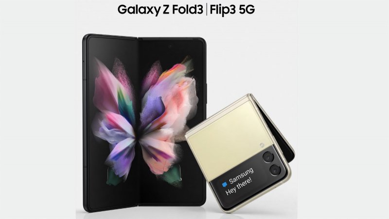 Samsung Galaxy Z Fold3 a Flip3 5G render