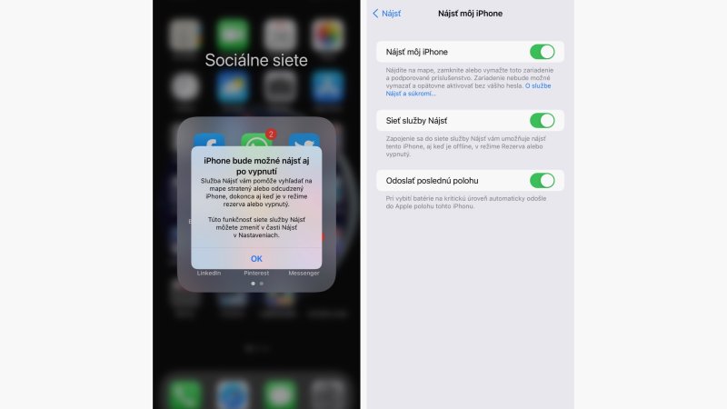 iOS 15 prinesie možnosť nájsť vypnutý iPhone