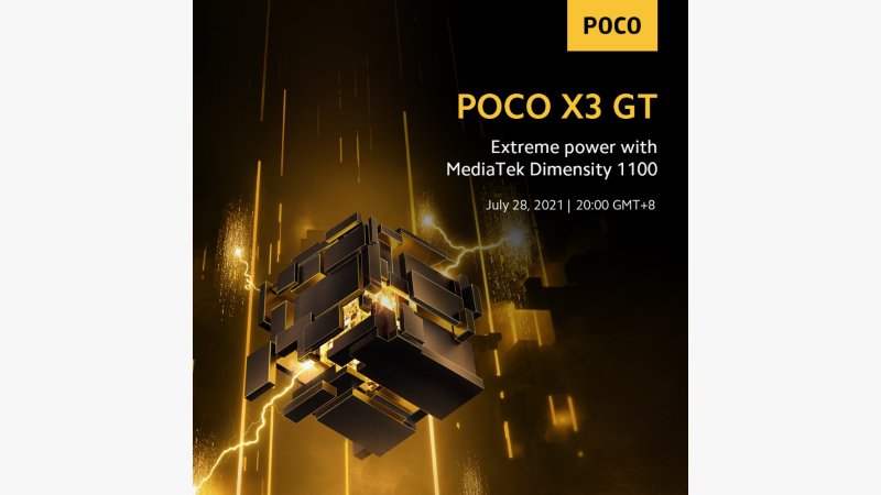 Poco X3 GT dostane čipset Dimensity 1100 a 65 W nabíjanie