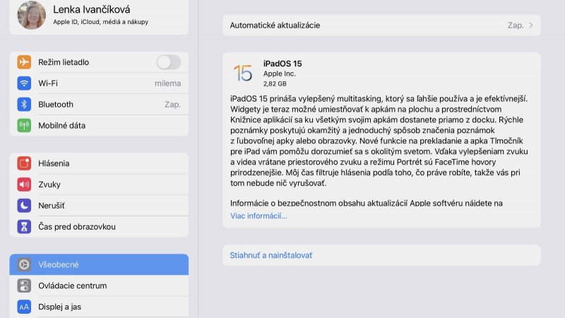 iPadOS 15 update
