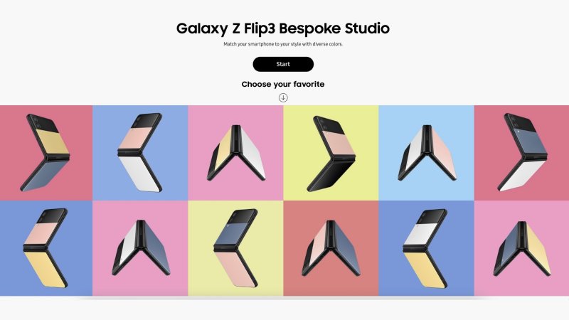 Samsung Galaxy Z Flip3 Bespoke Edition
