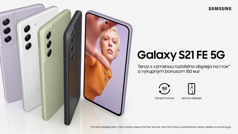 Samsung Galaxy S21 FE - bonus za výkup starého zariadenia