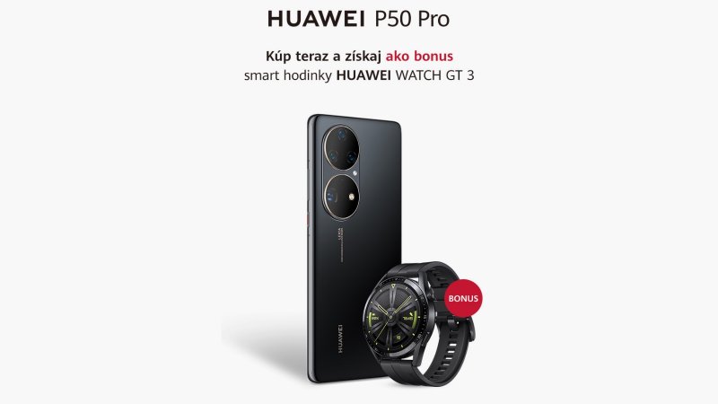Huawei P50 Pro a P50 Pocket prichádzajú na Slovensko s darčekom