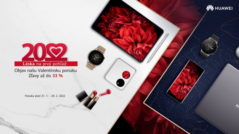 Valentínska akcia Huawei