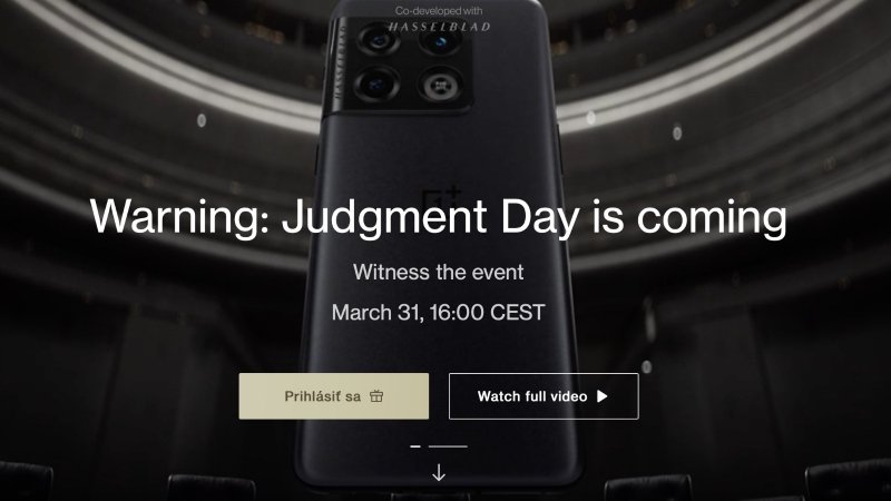 Globálne uvedenie OnePlus 10 Pro 5G prebehne 31. marca