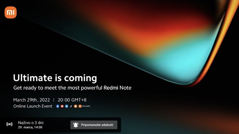 Globálnu verziu Redmi Note 11 Pro+ 5G spoznáme 29. marca