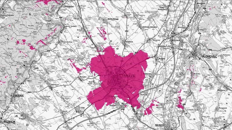 Telekom: na mape pokrytia 5G sieťou pribudla Trnava